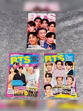 Bundle of Three BTS Magazines